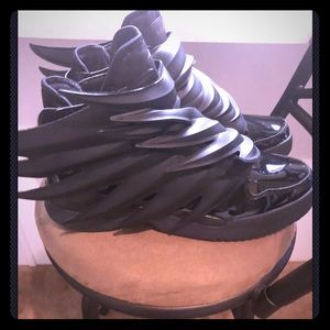Black night Jeremy Scott signature SUPER RARE SHOE